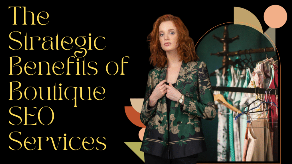 Discover a boutique SEO agency that delivers personalized strategies, data-driven results, and one-on-one support. Boost your online visibility and grow your business with tailored SEO solutions.